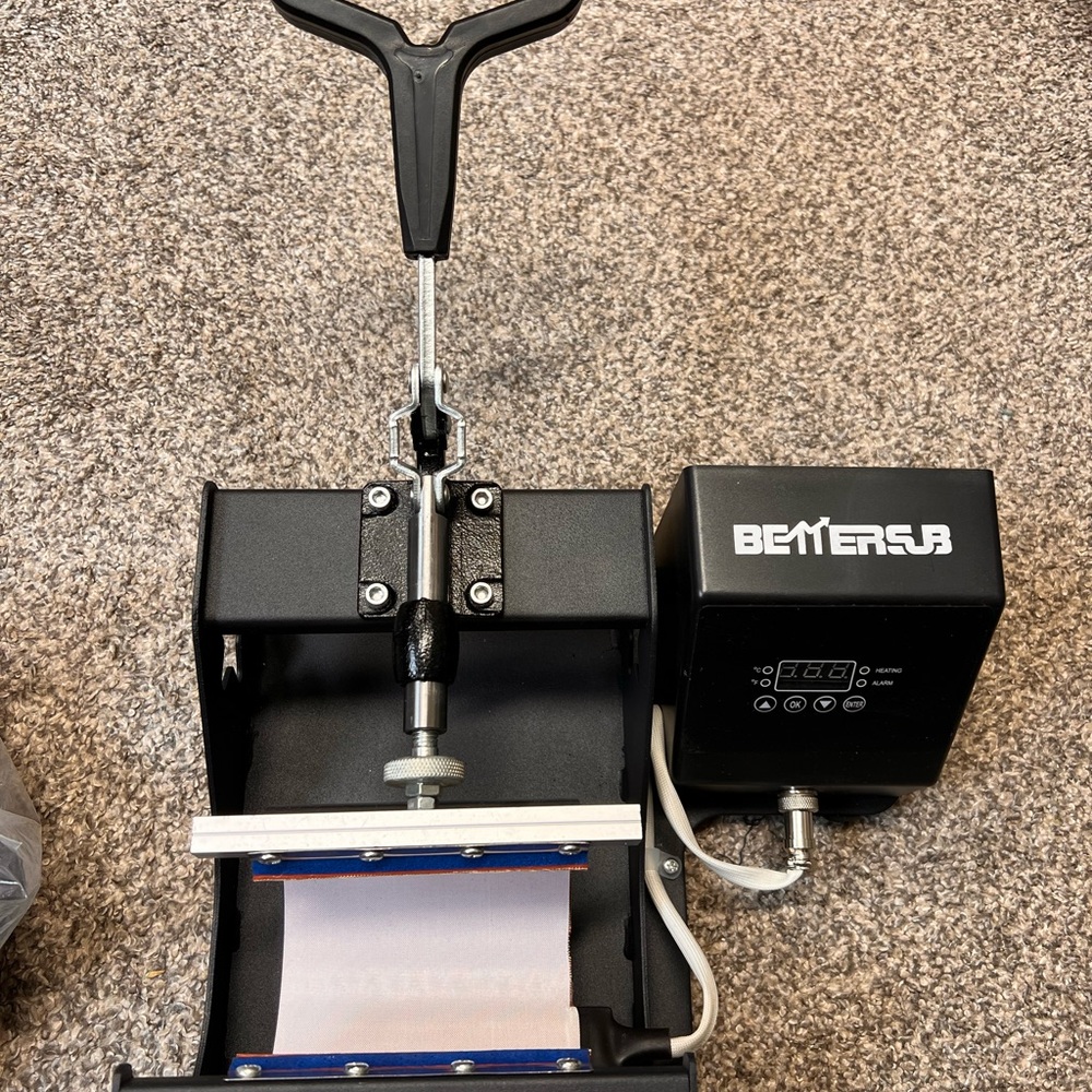 BETTERSUB Heat Press Machine - Black